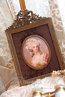 최고의 가치 그리고 아름다움...랑발르 공비의 에나멜 초상화.....(Madame la princesse de Lamballe)