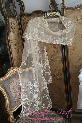 Beautiful Antique BRUSSELS LACE.......